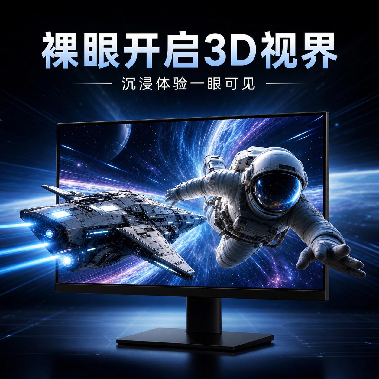 英伦科技裸眼3D显示屏3D显示器