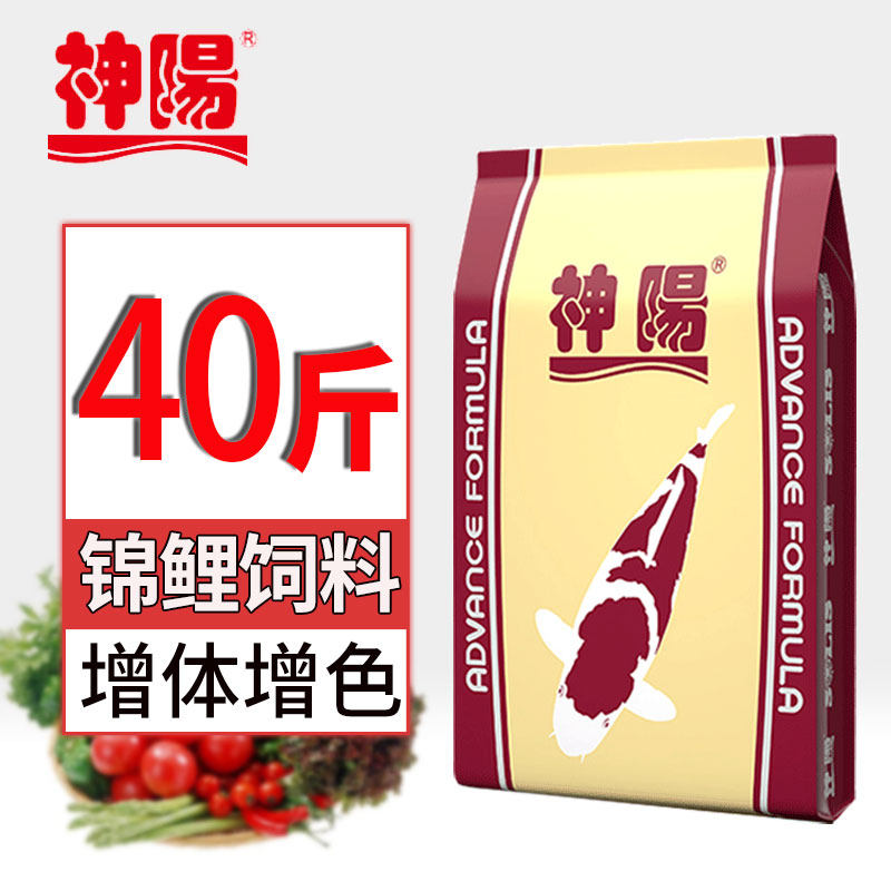 神阳锦鲤育成增体不浑水颗粒粮