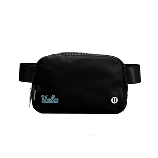 正品美代 UCLA EVERYWHERE BELT BAG黑色腰包 Lululemon联名