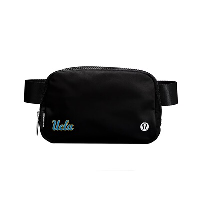 正品美代 UCLA EVERYWHERE BELT BAG黑色腰包 Lululemon联名