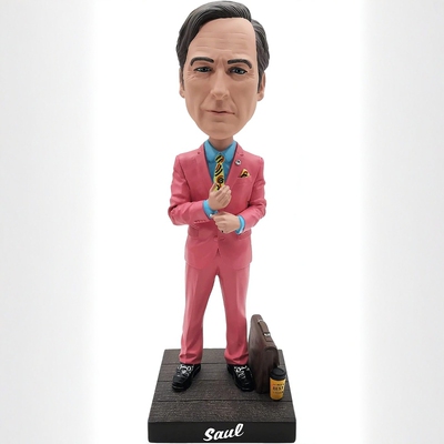 美国代购Royal Bobbles可点头手办摆件BCS风骚律师Saul Goodman