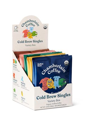 美国代购Chamberlain Coffee 5口味混合浓缩冷萃10包装挂耳咖啡