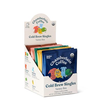 美国代购Chamberlain Coffee 5口味混合浓缩冷萃10包装挂耳咖啡