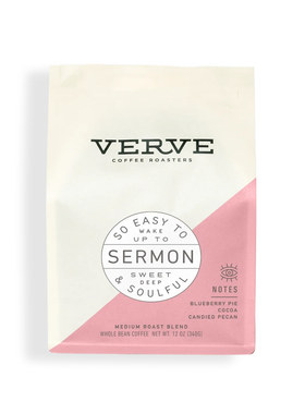 美国代购Verve咖啡Sermon灵感晨语 中烘 蓝莓派x可可x甜核桃风味