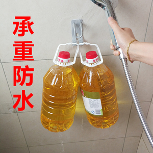 洗澡盆免钉挂盆钩防水粘胶婴儿浴盆挂钩免打孔壁挂卫生间面盆架子