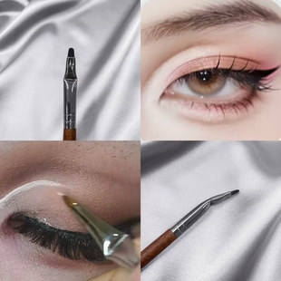 cos折角眼线刷眼窝提亮木杆260弯头眼线膏专用刷画下至卧蚕细节刷
