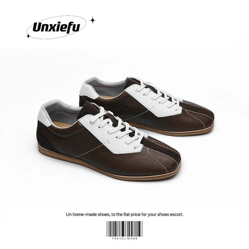 2025新款头层牛皮德训鞋