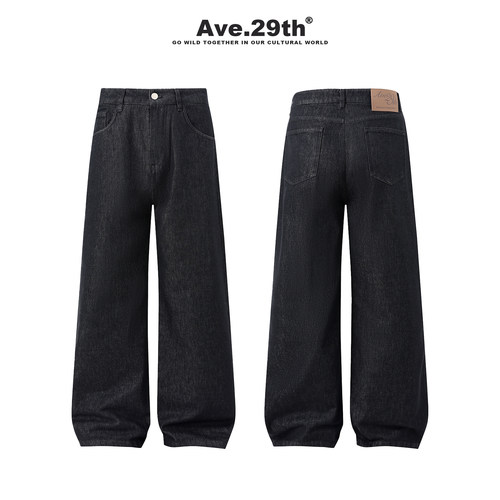Ave.29th经典原牛baggy牛仔长裤