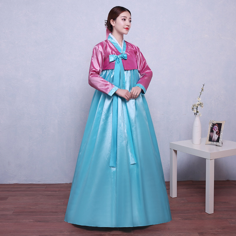 韩服韩国鲜族传统演出服民族大长今表演古装时尚女装大码裙子服装