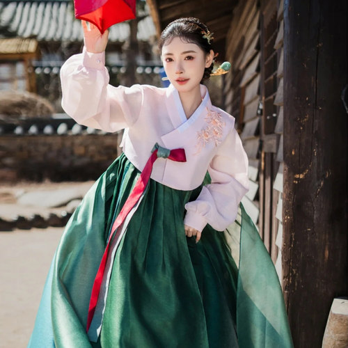 朝鲜族服装延吉旅拍韩服民族写真