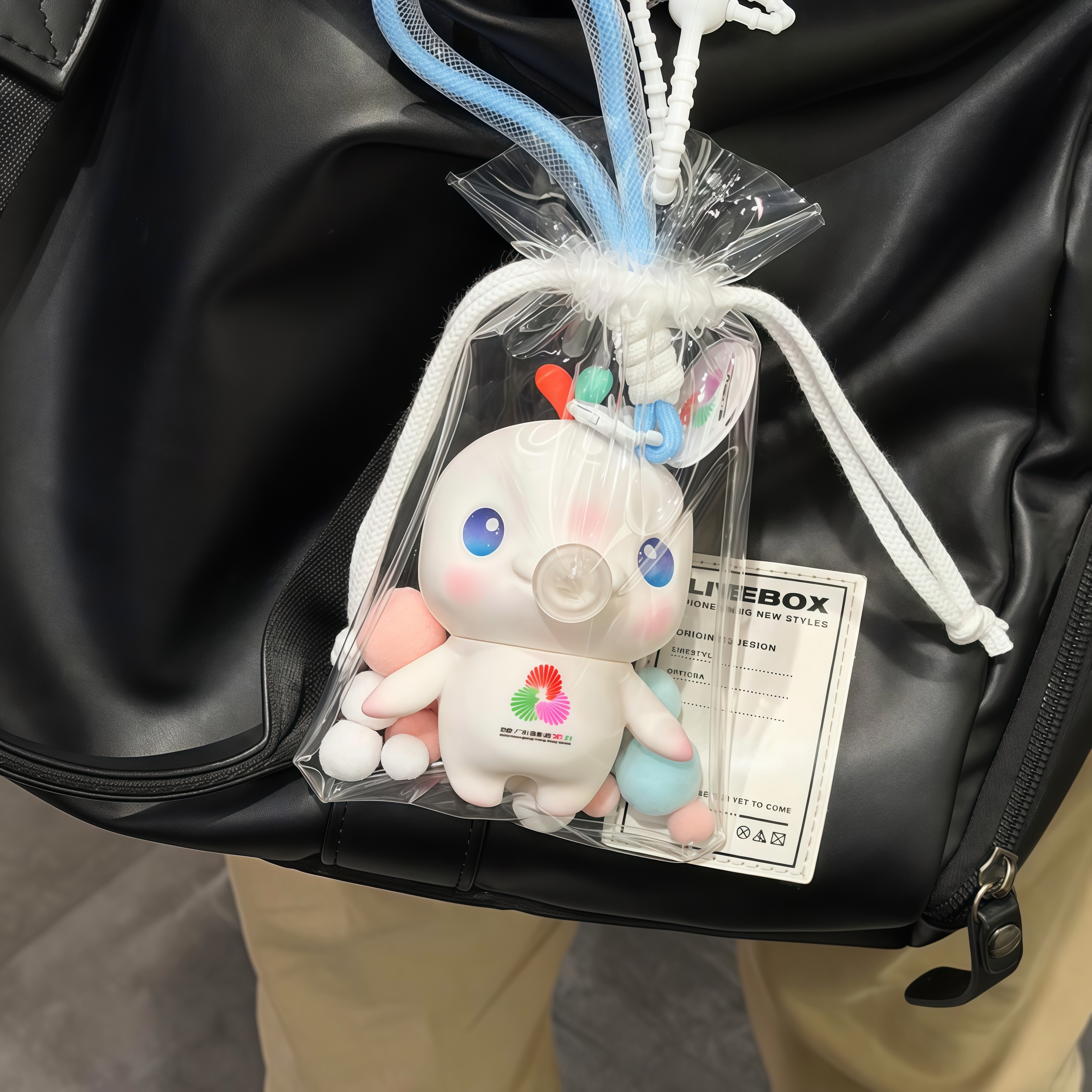 【超级适配】大湾鸡保护套盲盒鸡笼保护壳大运会周边透明防尘罩