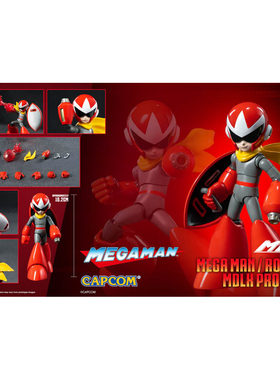 Threezero洛克人布鲁斯 MDLX收藏可动兵人游戏周边模型玩具