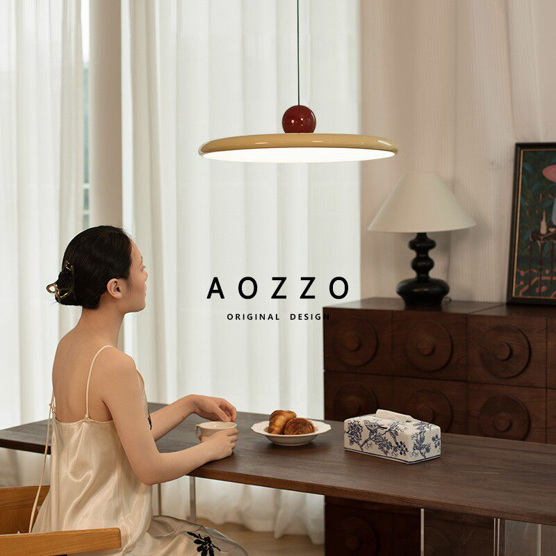 奥朵飞碟饭厅灯现代简约飞盘吊灯新款饭厅餐桌灯创意艺术灯具,家装灯饰光源,餐厅吊灯,淘宝优惠券,粉丝福利购,淘宝优惠卷