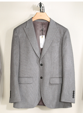 金利来男装西装男2024新款专柜正品西服 羊毛外套MZDG39013038-58