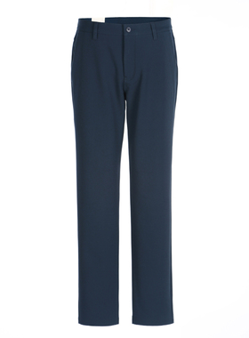 金利来男装 冬新款纯色直筒商务休闲裤长裤蓝色MPC20141470-85/99