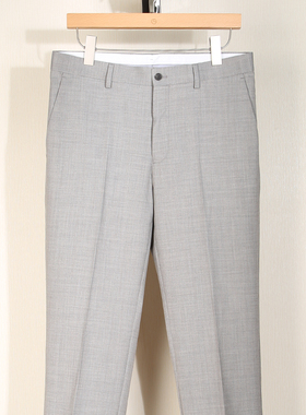 金利来男装 2024年春秋季新款羊毛桑蚕丝修身西裤MPTG14911038-38