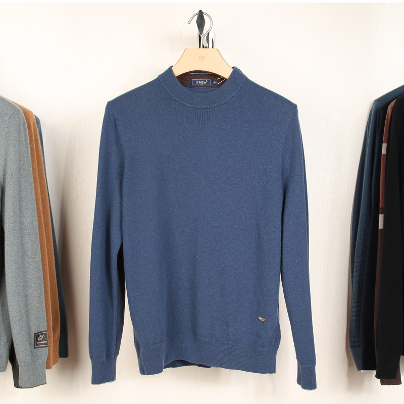 金利来羊绒衫男100纯羊绒男装毛衣新款羊毛衫MRM22241701-65