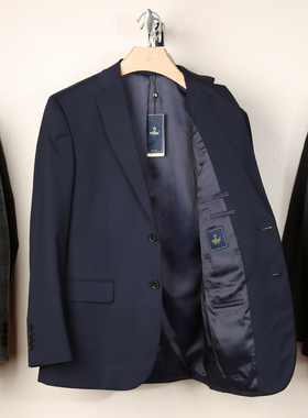 金利来西装外套 秋季修身含羊毛纯色男士上班西服MZT20261714-95