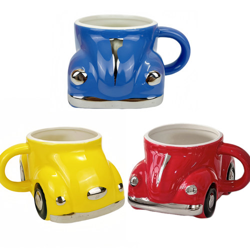 复古创意汽车造型陶瓷马克杯