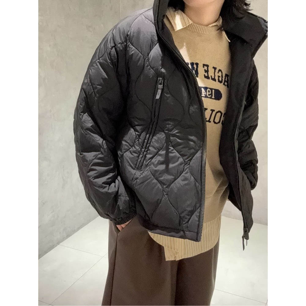 日单贵牌联名款两面穿羽绒服