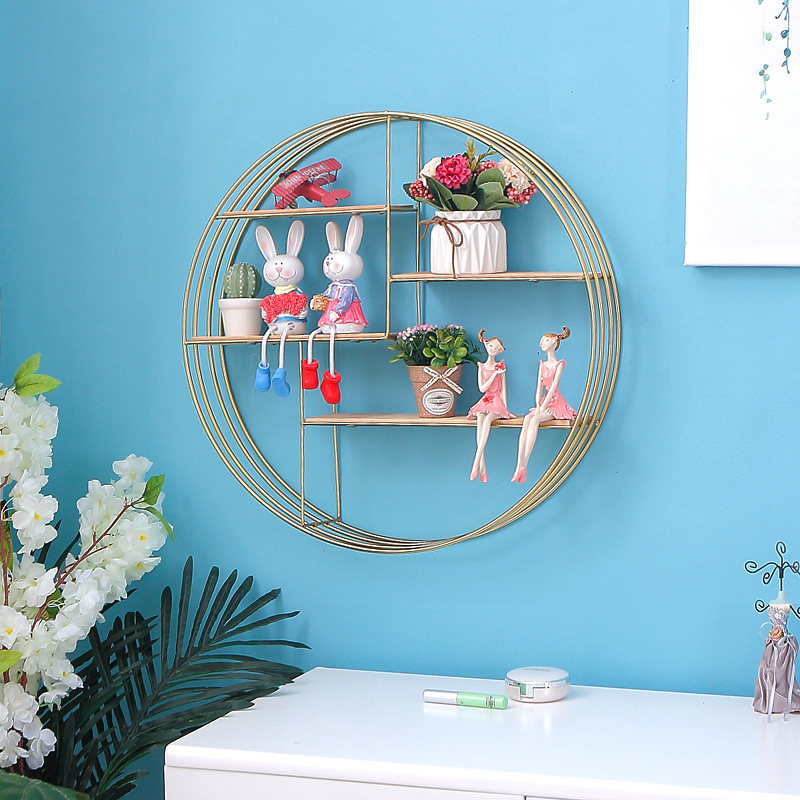 墙面装饰置物架铁艺理发店壁挂装饰房间客厅餐厅墙面吊板展示架在类目 家居饰品, 装饰架/装饰搁板中 - 来自Buy2taobao.com提供专业的淘宝代购服务