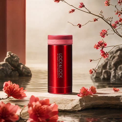 乐扣乐扣不锈钢防漏口袋保温杯