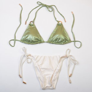 新款设计师品牌Red**性感错搭高级时尚比基尼bikini泳衣女款