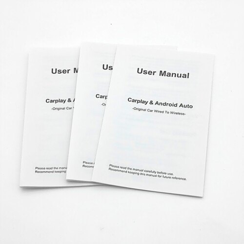 CarPlay&AA双面折叠说明书定制
