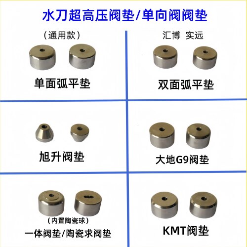 水刀配件高压单向阀垫