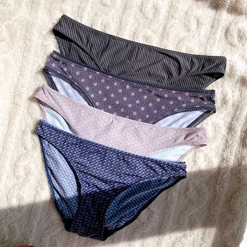 内裤女牛奶丝速干大码外贸欧美薄