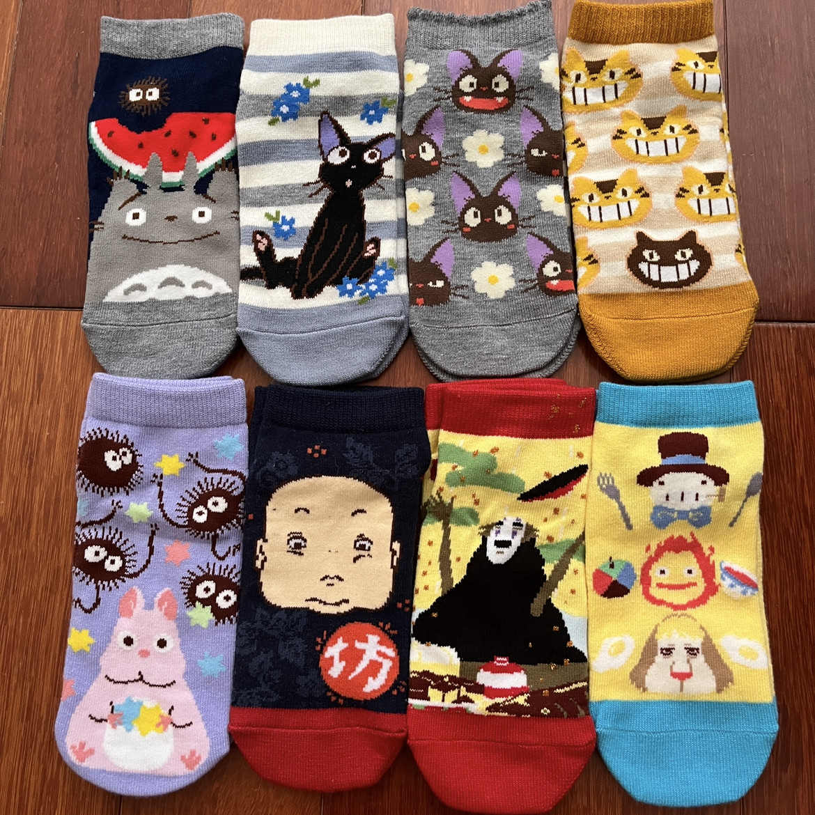 龙猫日本魔女宅急便棉袜