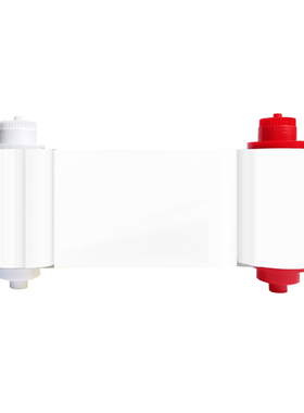 飒瑞原装白色带证卡打印机专用白色带