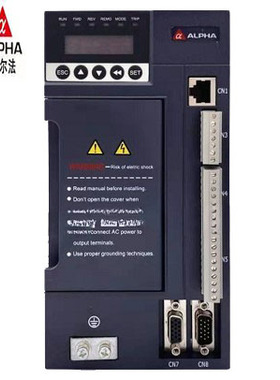 阿尔法AS600M-5R5T3EN-S主轴伺服驱动器伺服马达系统