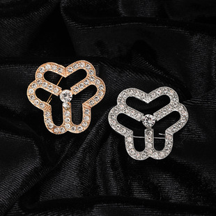 妇联标志胸针时尚合金优雅胸花妇女联合会胸章配饰徽章别针配饰品