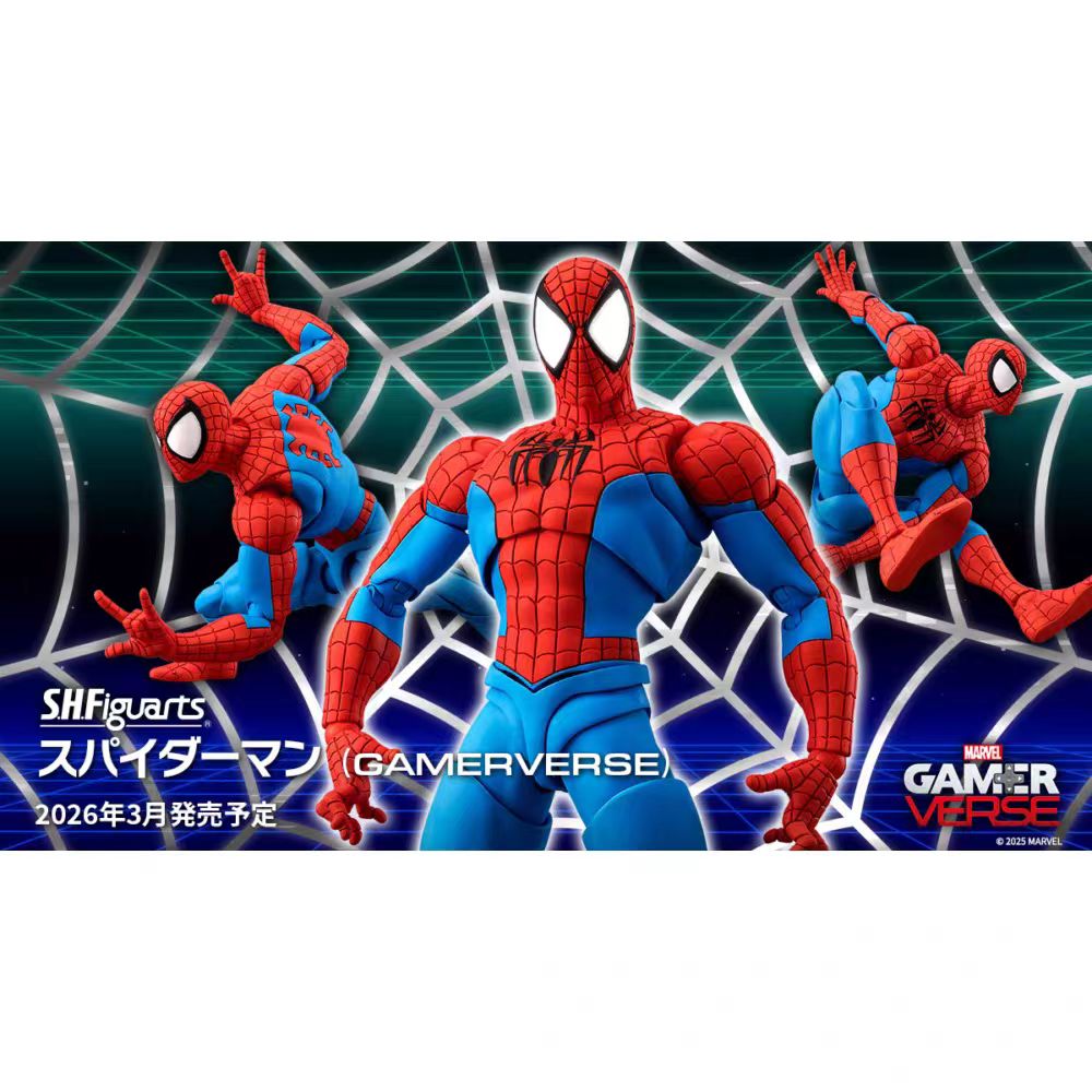 万代 SHF 漫威传奇 蜘蛛侠 GAMERVERSE 漫威 68752