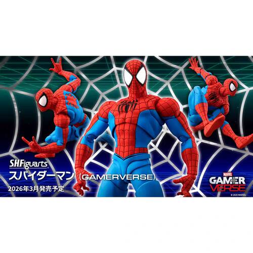 万代 SHF 漫威传奇 蜘蛛侠 GAMERVERSE 漫威 68752