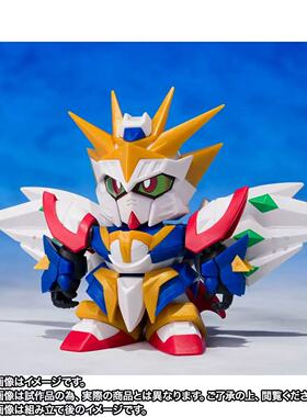 万代 魂限定 元祖SD 黄金神超神凯撒/太阳神神凯撒 拼装