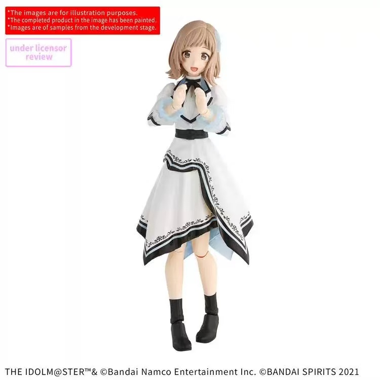 万代 30MS 偶像大师 樱木真乃 20周年 你和我 拼装模型