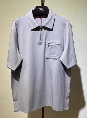 AD17 新款短袖男夏季半袖polo衫中青年商务休闲经典翻领T恤