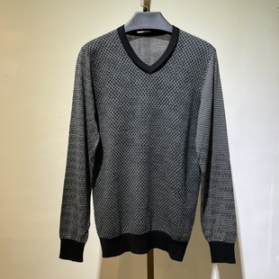 BM37好穿百搭！软糯 抗起球！可机洗 新款男士 针织v领毛衣