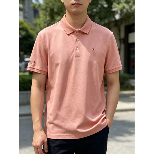 AD177 比划立家夏季新款短袖T恤男士翻领运动休闲半袖百搭上衣190