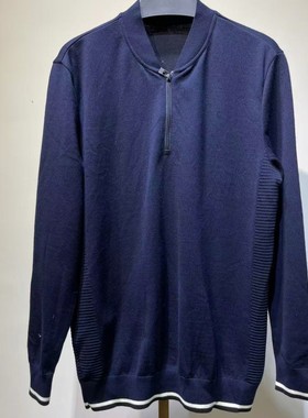 CM98  175码 男士秋冬立领打底毛衣时尚休闲款上衣