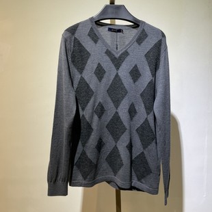 BM89秋冬季新款毛衣男韩版潮流针织内搭休闲男士打底衫