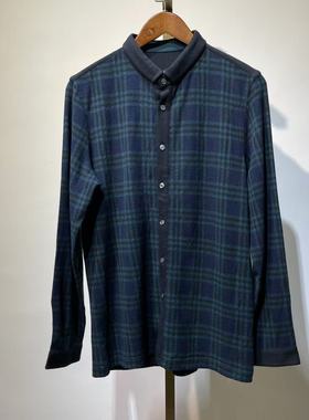 DC510  170码 男 士春秋翻领长袖衬衣日常休闲百搭款打底上衣