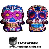 异形靠垫个性 生日礼物钻石星星现代骷髅抱枕汽车男朋友好礼情人节