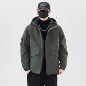 冬季 休闲夹克外套 连帽三合一男装 冲锋衣可拆卸羽绒服男士 2025新款