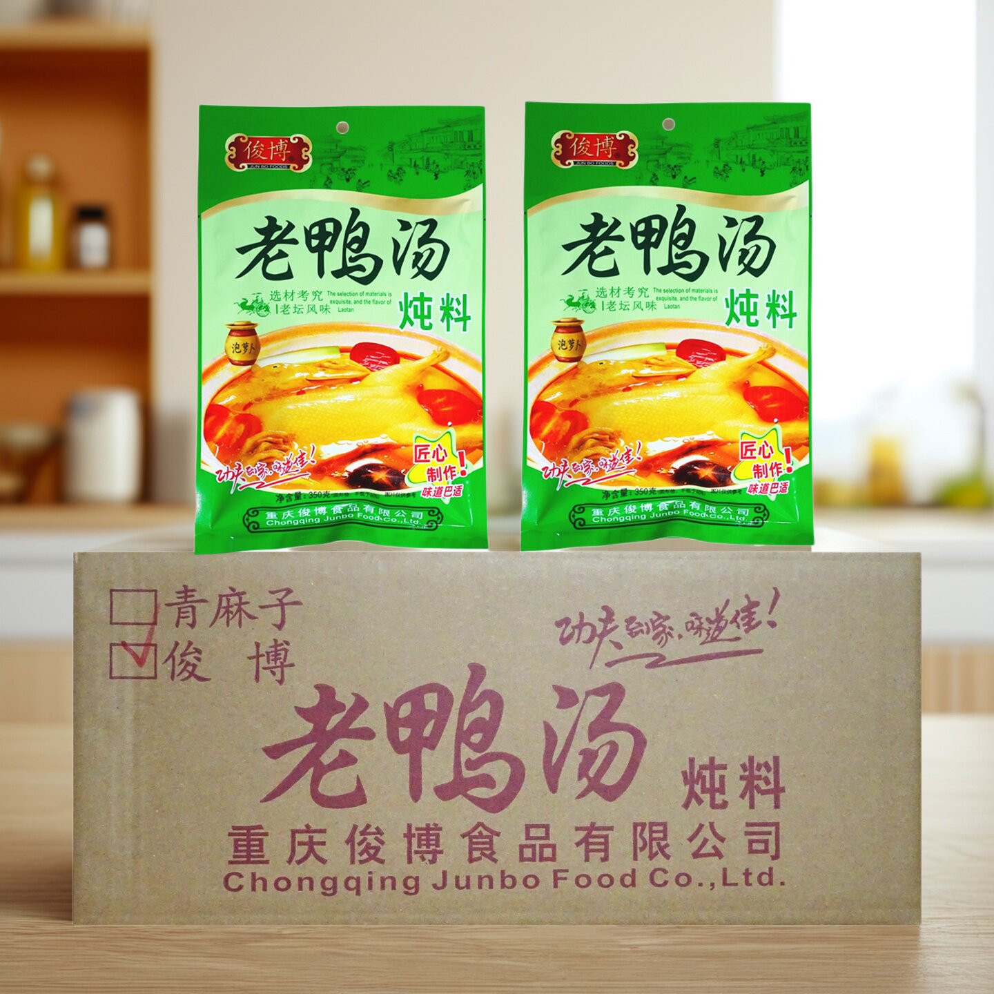 俊博老鸭汤炖汤调料包350g