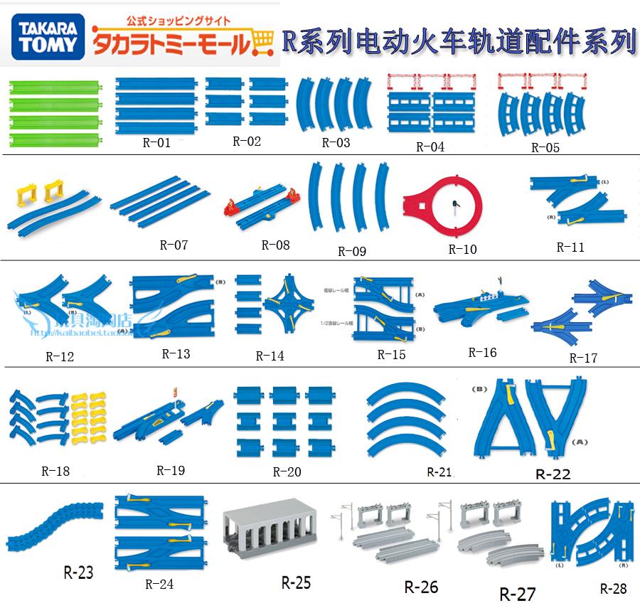 清仓多美tomy托马斯小火车轨道配件托马斯轨道蓝色轨道场景配件-封面