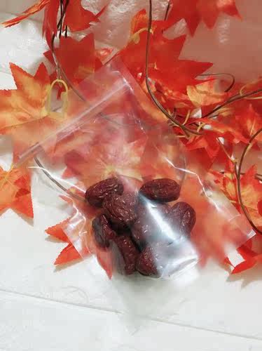 21*35透明自立自封袋封口袋食品包装袋 密封袋 站立袋 10个的价