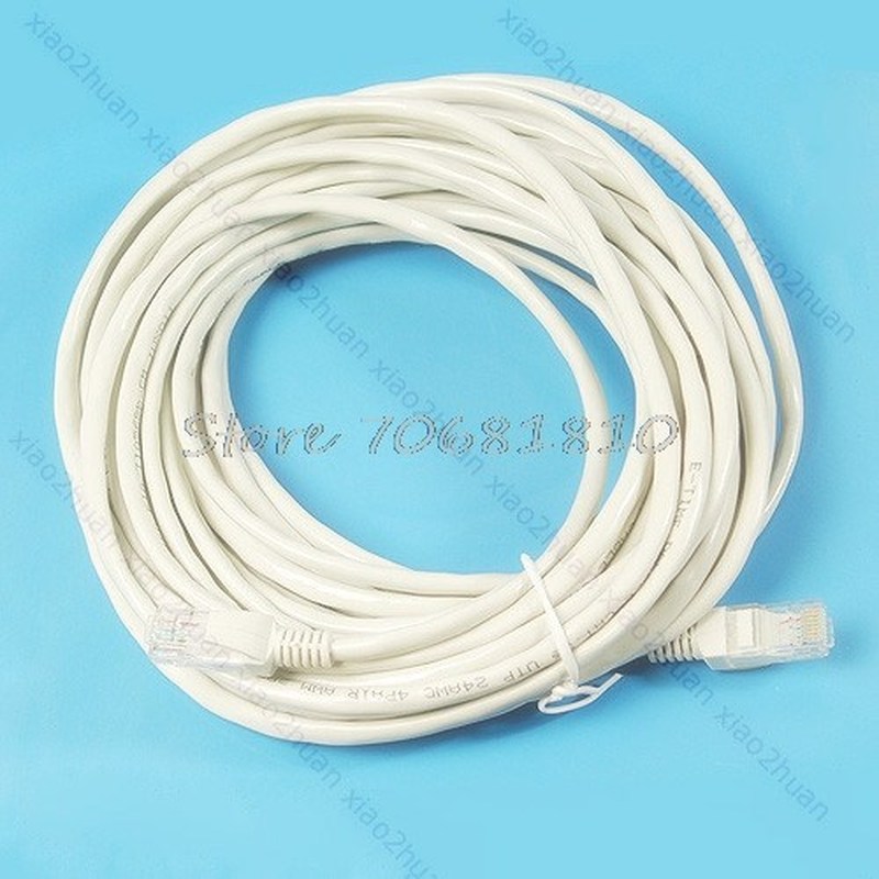 10M 30ft CAT-5e CAT5 RJ45 Ethernet Network Lan Cable N Z07 D
